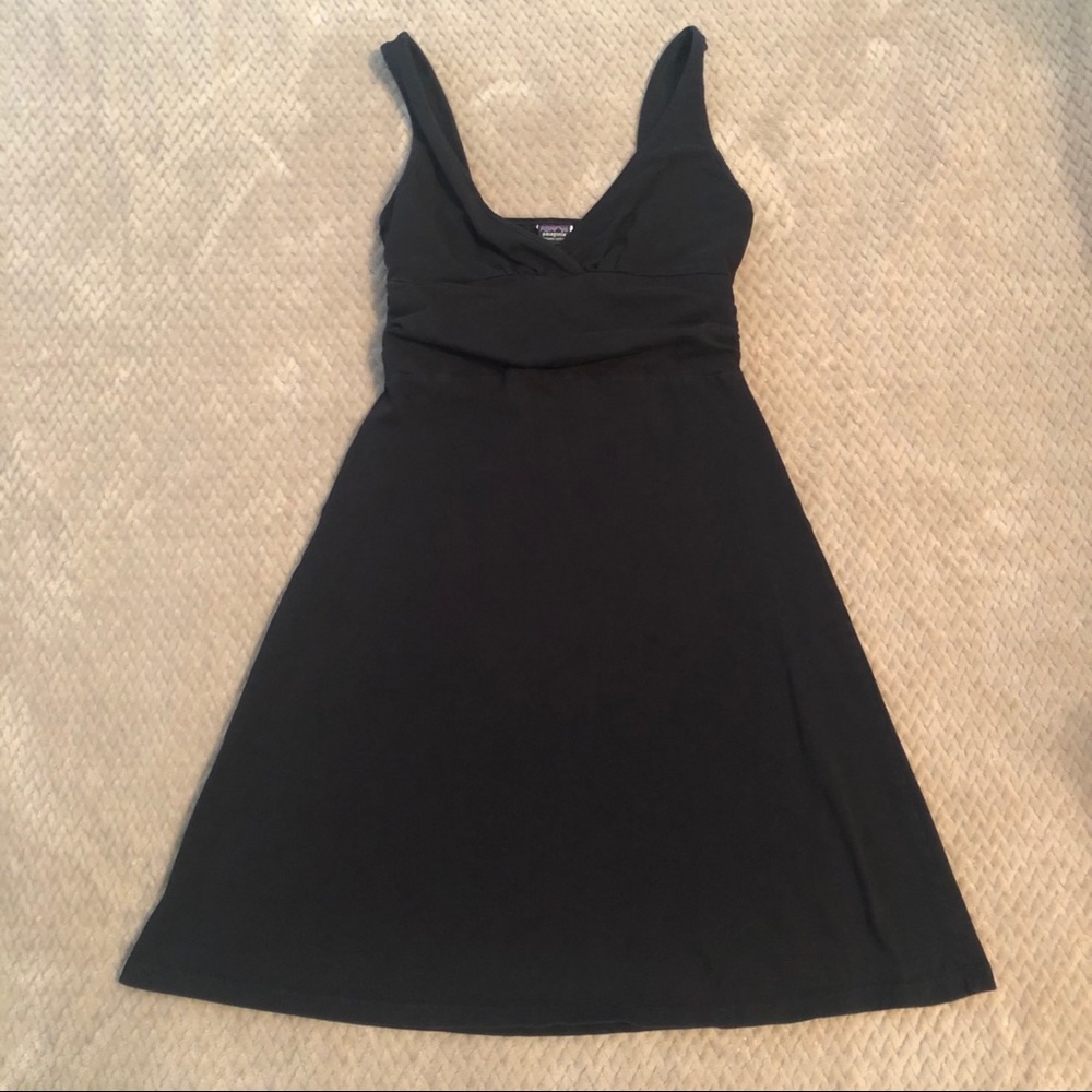 Patagonia Organic Cotton Black Dress Small